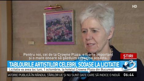 Licitație de tablouri &icirc;n scop caritabil