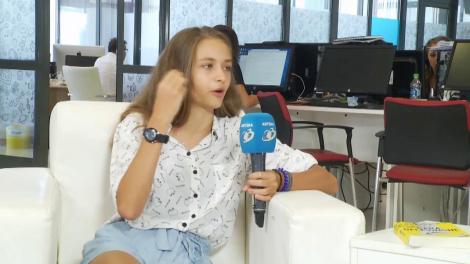 Ilinca Dascălu, o adolescentă cu viziune şi umor
