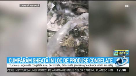 Nereguli grave la produsele congelate