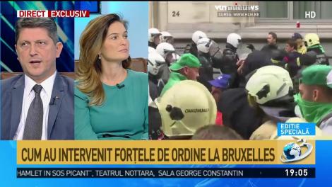 Titus Corlăţean, despre ciocnirile violente de la protestul din Bruxelles