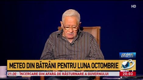 Prognoza meteo pentru luna octombrie. Mihai Voropchievici îți spune când scad temperaturile și când vin ploile