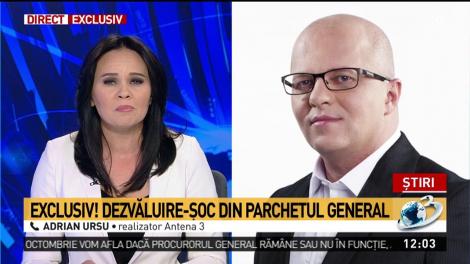 Dezvăluire-șoc din Parchetul General!