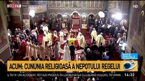 Momente emoționante la nunta nepotului Regelui Mihai