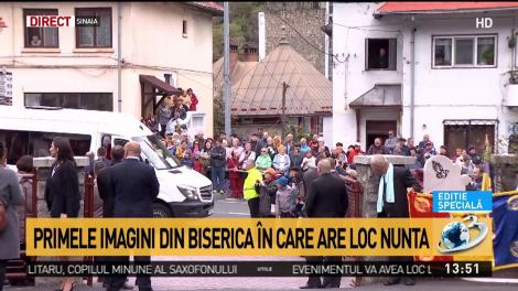 Primele imagini din interiorul bisericii