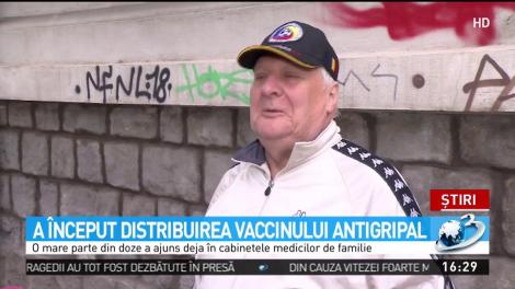 A &icirc;nceput distribuirea vaccinului antigripal