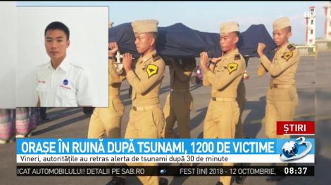 Bilanţul victimelor din Inonezia este de peste 1200 de victime