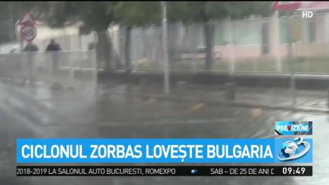 Ciclonul Zorbas loveşte Bulgaria