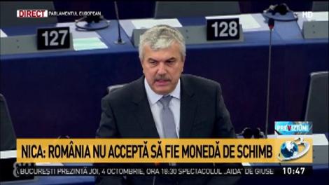 Dan Nica: România nu acceptă să fie monedă de schimb