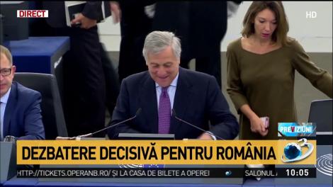 Imagini în direct de la Strasbourg cu reprezentanţii României în Parlamentul European