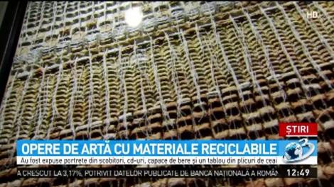 Opere de artă cu materiale reciclabile