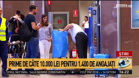 Prime de lux acordate la Aeroportul Otopeni