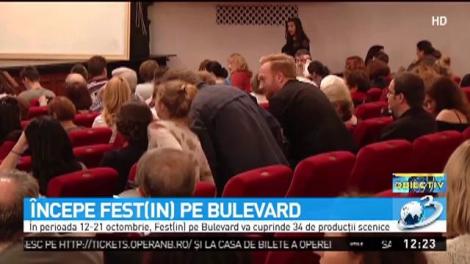 &Icirc;ncepe Festivalul Internaţional de Teatru Fest(in) pe Bulevard