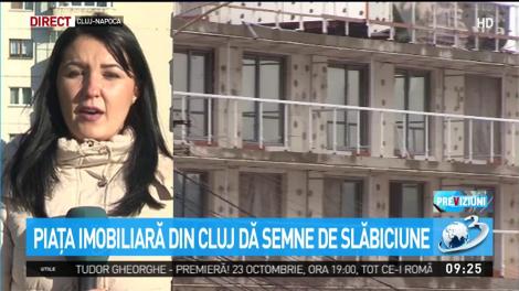 Piaţa imobiliară din Cluj dă semne de slăbiciune
