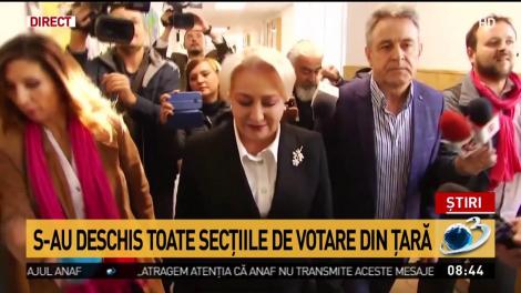 REFERENDUM FAMILIE 2018. Premierul Dăncilă a venit la vot