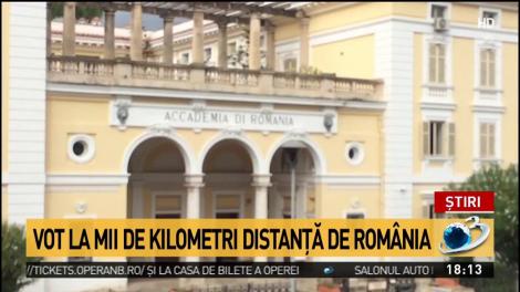 Vot la mii de kiolemetri distanţă de România