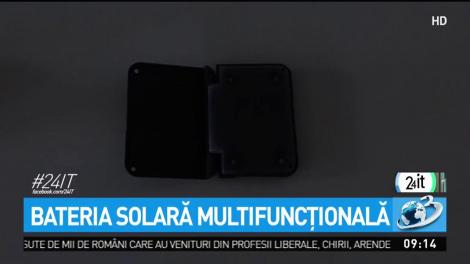 Bateria solară multifuncţională