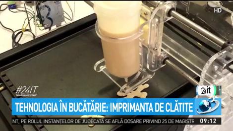 Tehnologia în bucătărie: Imprimanta de clătite