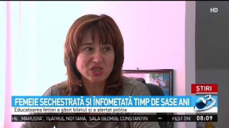 Femeie sechestrată și &icirc;nfometată timp de șase ani