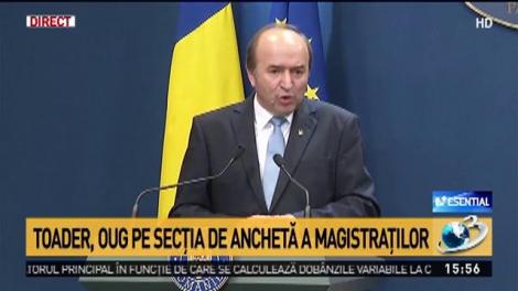 Tudorel Toader, anunț crucial pentru Justiție