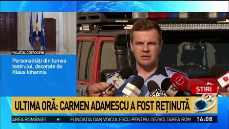 Carmen Adamescu a fost reţinută