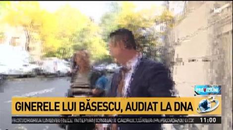 Ginerele lui Traian Băsescu, audiat la DNA