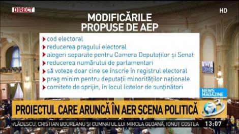 Proiectul care aruncă &icirc;n aer scena politică: Un nou Cod Electoral