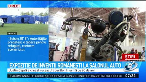 Expoziție de invenții rom&acirc;nești la salonul auto