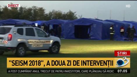 Exercițiu: Tabără de sinistrați, la Afumați