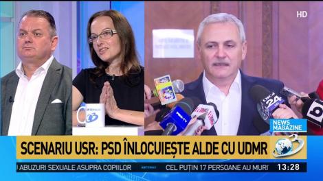 Scenariu-bombă: PSD &icirc;nlocuiește ALDE cu UDMR
