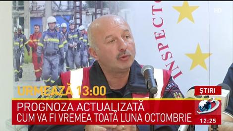 Exercițiu: Operațiune de salvare a unor persoane aflate sub dăr&acirc;mături