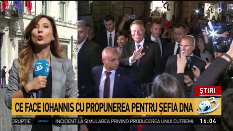 Ce face Klaus Iohannis cu propunerea pentru șefia DNA