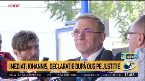 Reacţia lui Augustin Lazăr despre ordonanţa de urgenţă privind legile justiţiei