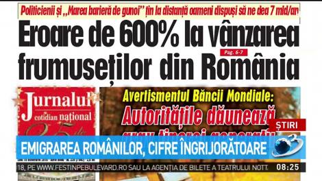 Emigrarea rom&acirc;nilor, cifre &icirc;ngrijorătoare