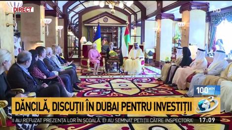 Viorica Dăncilă, vizită în Emiratele Arabe Unite