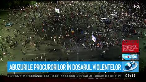 Abuzurile procurorilor &icirc;n dosarul violenţelor