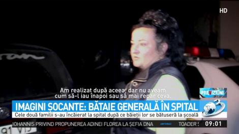 Imagini şocante. Bătaie generală &icirc;n spital