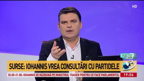 Klaus Iohannis vrea consultări cu partidele - surse