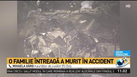 O familie întreagă a murit în accident