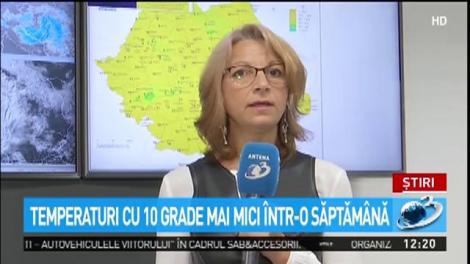 Prognoza meteo. Temperaturi cu 10 grade ma mici într-o săptămână