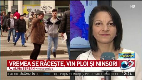 Val de aer polar peste Rom&acirc;nia! Vremea se răcește, vin ploi și ninsori