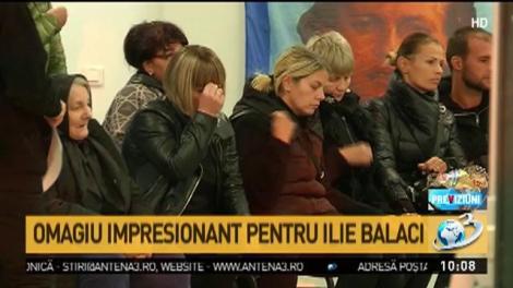 Rom&acirc;nii ăși iau adio de la Ilie Balaci