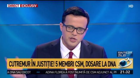 Cutremur în justiție. Cine sunt membrii CSM cu dosare la DNA