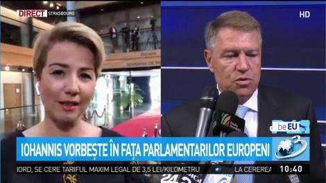 Ce face Klaus Iohannis în Parlamentul European