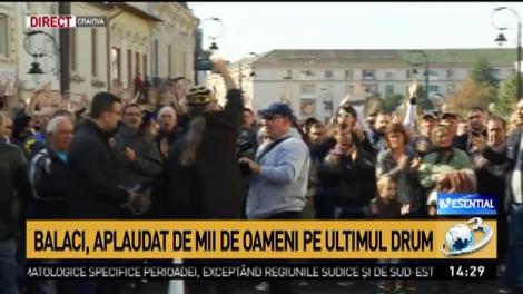 Ultimul drum al lui Ilie Balaci! Cortegiul funerar a plecat spre Cimitirul Sineasca