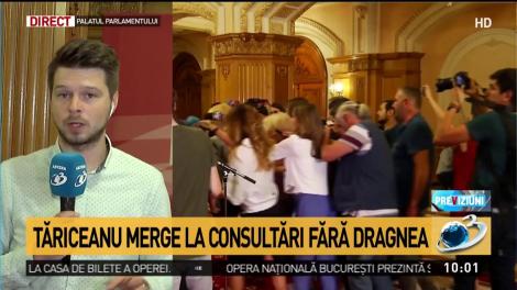 &Icirc;nt&acirc;lnire Dragnea - Dăncilă, &icirc;naintea ședinței BPN destinată consultărilor de la Cotroceni