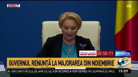 Dăncilă: Avem bani de pensii şi salarii