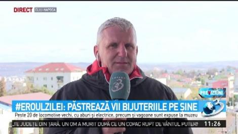 Florin Nan păstrează vii bijuteriile pe şine