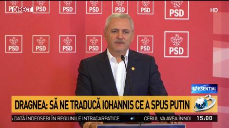 Liviu Dragnea: Nu am făcut presiuni asupra lui Tudorel Toader. Vom face ce spune CCR în motivare