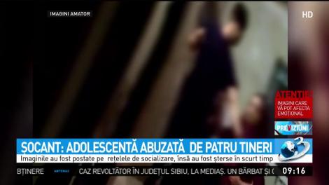 Şocant! Adolescentă abuzată de patru tineri