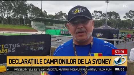 Medalie de aur pentru militarii români la Jocurile Invictus de la Sydney